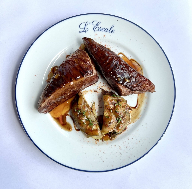 Le restaurant - L'Escale 110 - restaurant PEYRAT-LE-CHATEAU - Pédalo Lac de Vassiviere